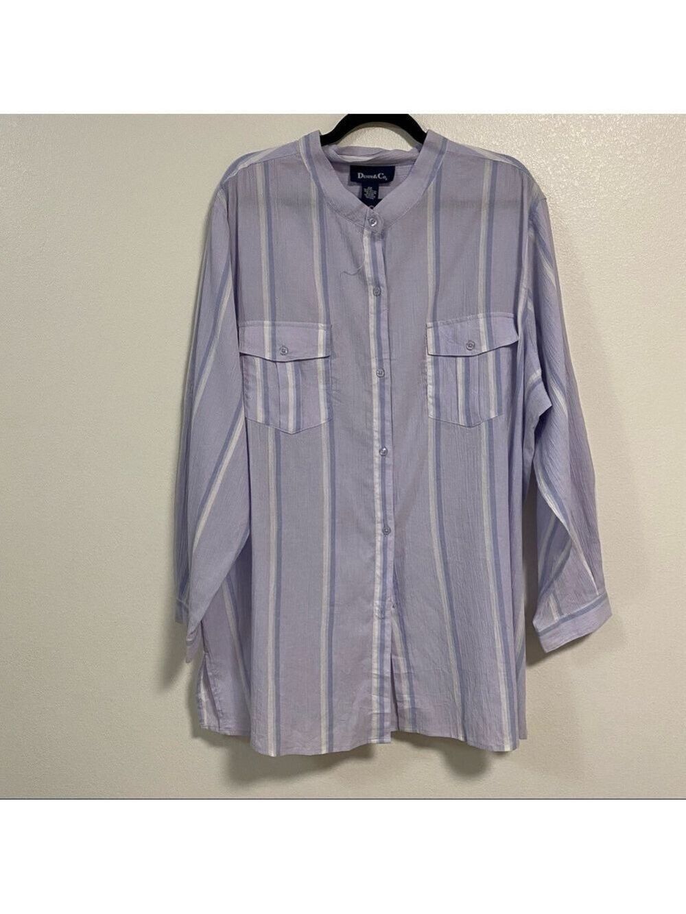 Denim & Co. 100% Cotton Tunic Top Size 3x